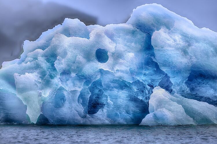 Gletscherlagune Jökulsarlon (Südküste)